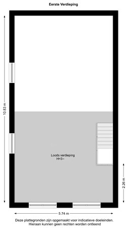 Floorplan - Treubstraat 17U025, 2288 EH Rijswijk